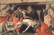 Sandro Botticelli Lament for Christ Dead,with St Jerome,St Paul and St Peter Germany oil painting artist